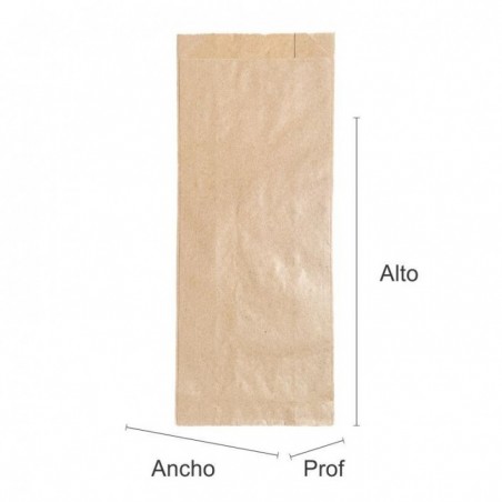 BOLSA PANADERIA MARRON