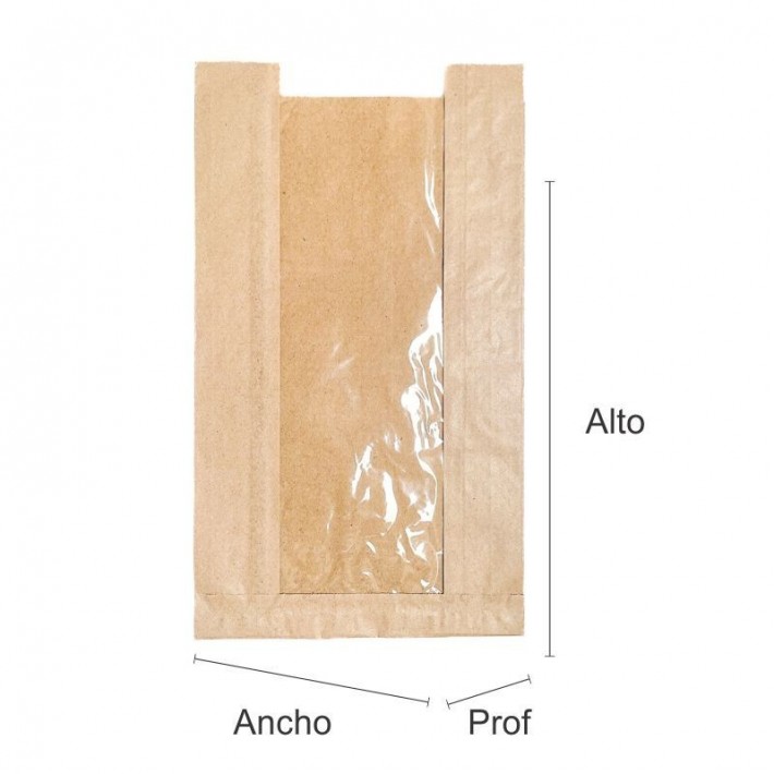 BOLSA PANADERIA CON VENTANA