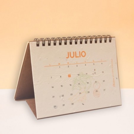 CALENDARIO PLANTABLE ANILLADO