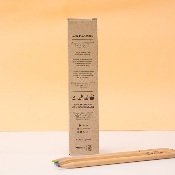KIT ECO LÁPICES PLANTABLES