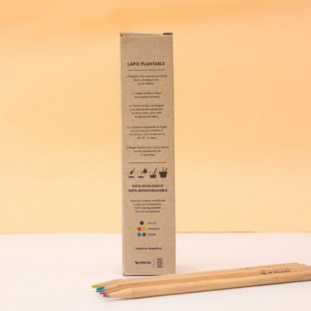 KIT ECO LÁPICES PLANTABLES