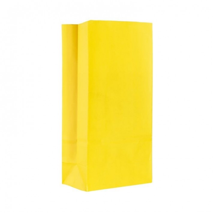 BOLSA COTILLON GRANDE AMARILLO X 500 EN TERMO