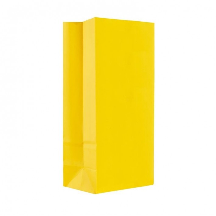 BOLSA COTILLON GRANDE AMARILLO X 500 EN TERMO