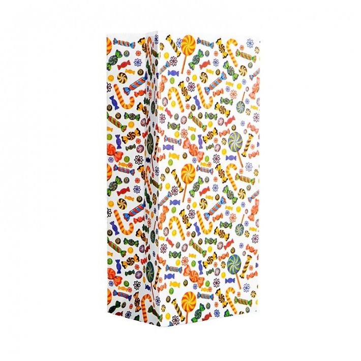 BOLSA COTILLON FUNNY CARAMELOS BLANCOS