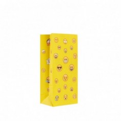 BOLSA COTILLON FUNNY EMOTICONES AMARILLOS
