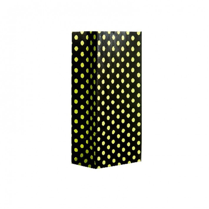 BOLSA COTILLON LUNARES FLUO NEGRO/AMARILLO