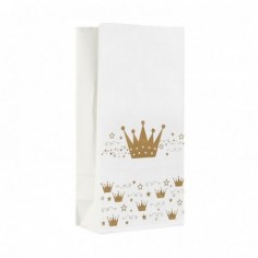 BOLSA COTILLON STAMPING "CORONITAS BLANCO"