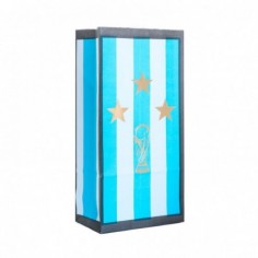 BOLSA COTILLON STAMPING "ARGENTINA CAMPEON"