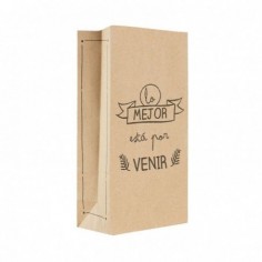 BOLSA COTILLON FRASES "LO MEJOR"