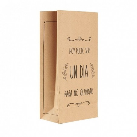 BOLSA COTILLON FRASES "RIE VIVE AMA"